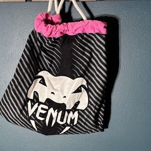 Venum Jiu Jitsu Black and Pink Women's Backpack